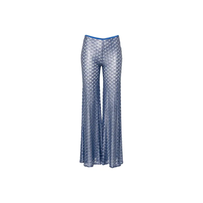 MISSONI Open Knitted Flared Trousers-0