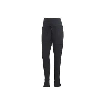 Adidas HIGH-WAISTED SLIM PANTS Casual Pants Women's Black