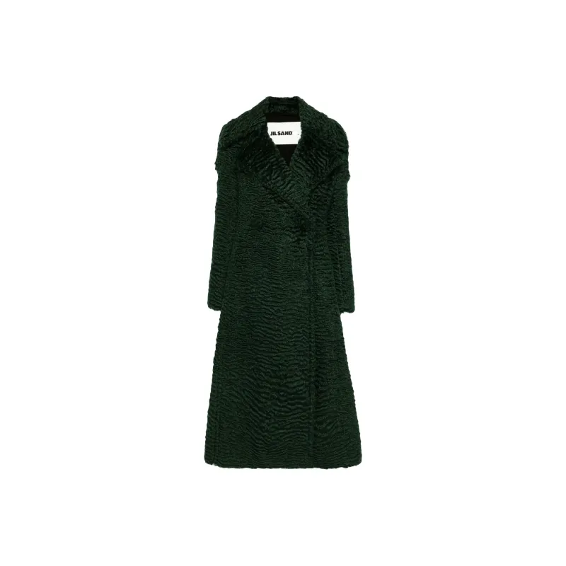 JIL SANDER Waist Belted Long Coat-0