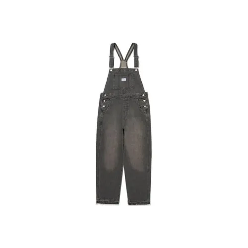 Levis Overalls Women's Gray