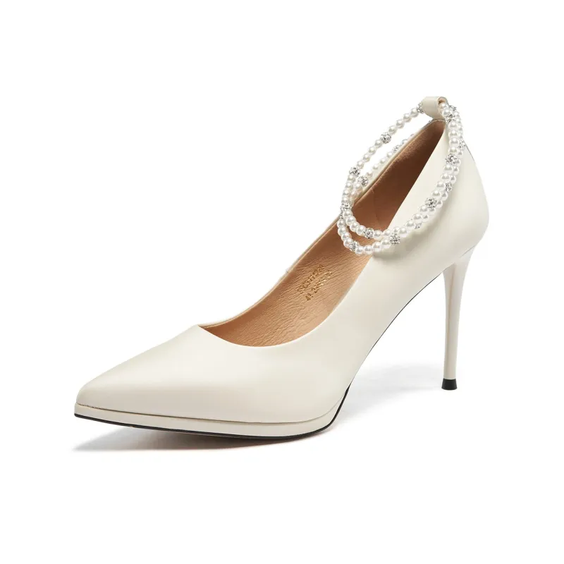 ST&SAT Princess On The Run Slim Heel High Heels 9.5cm Women's-15