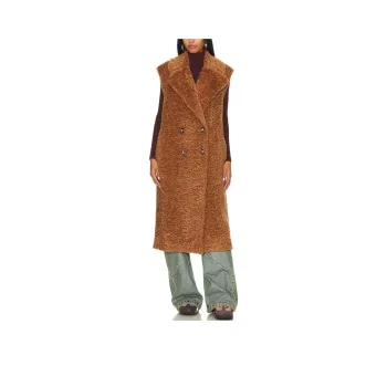 FREE PEOPLE Coats Women's Brown
