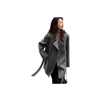 Mo Han Yi Mei Coat Women's Classic Gray