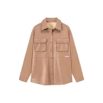 CHUU Leather Jackets Women's