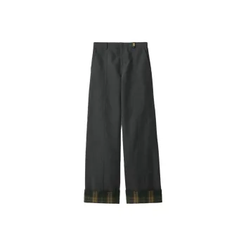 Burberry Check Lining Trousers 'Cinder'