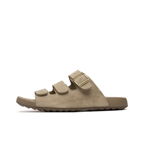 C°BANNER Slip Resistant Quick Dry Slide Slippers Men's Apricot