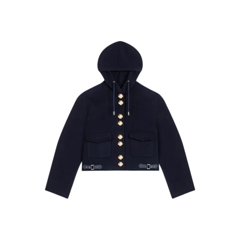 Maje Double faced Cropped Jacket-0