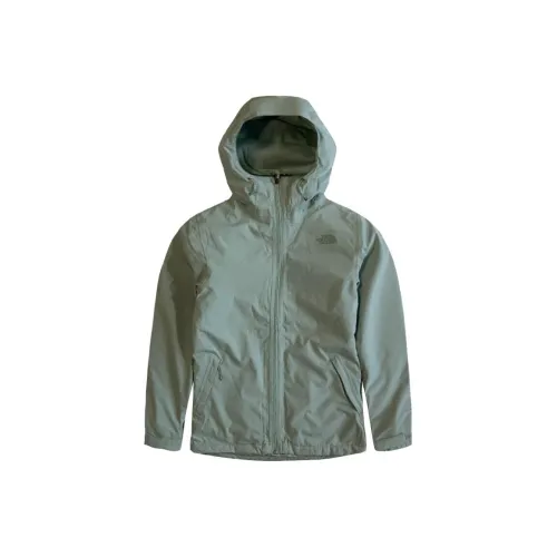 THE NORTH FACE City Outdoor Collection Outdoor Hiking Keep Warm From The Wind Windbreaker Jacket Women's Green