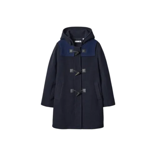 Jw Anderson X UNIQLO JWANDERSON Co brand Coats Women's Indigo