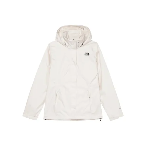 THE NORTH FACE City Outdoor Collection Windbreaker Jackets Women's Dune White