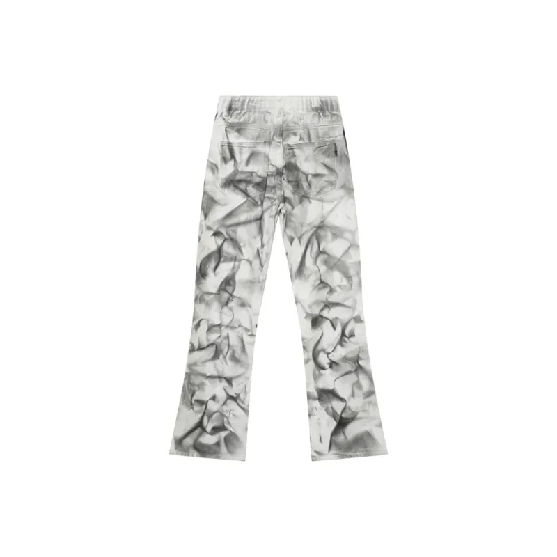 Voguo Relay Jeans Unisex Tuhao Black White-1