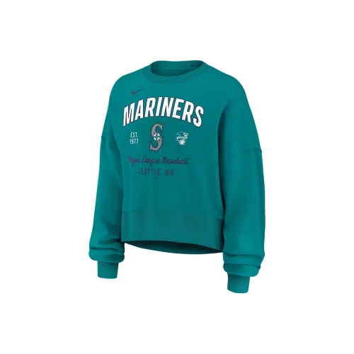 Nike Seattle Mariners Women's Nike Mlb Pullover Crew