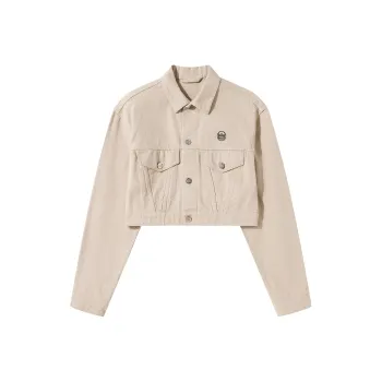 GF Ferré Denim Jacket Women's Light Coffee