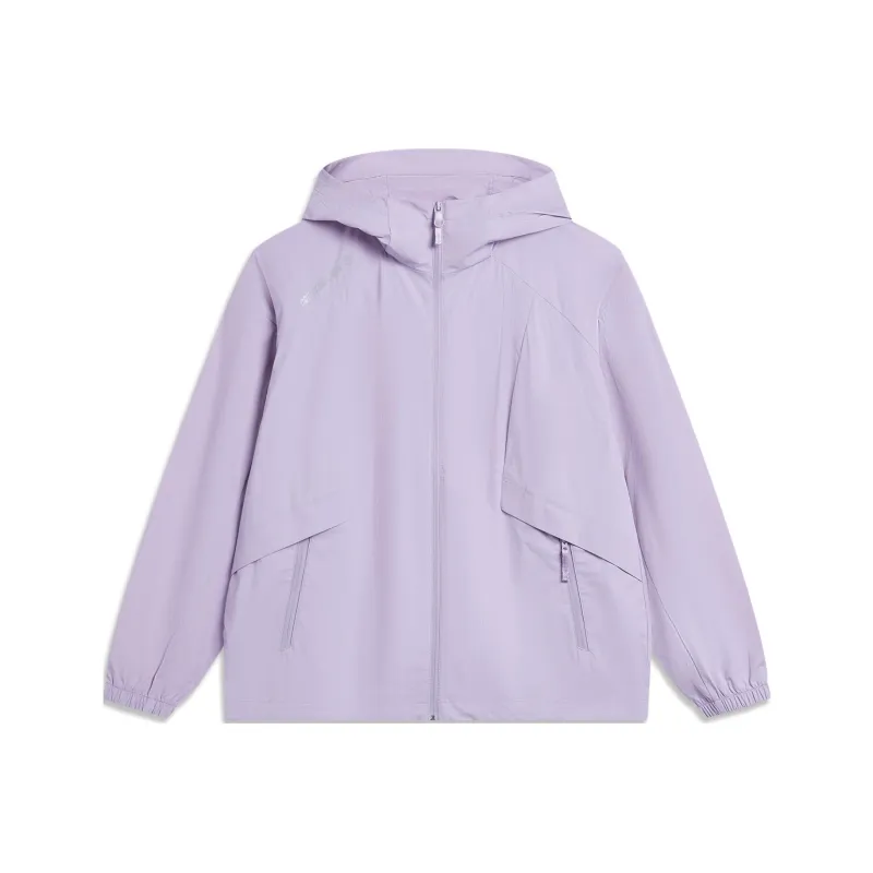 LiNing Lightweight Sun Protection Clothing Women's Purple Lotus-0