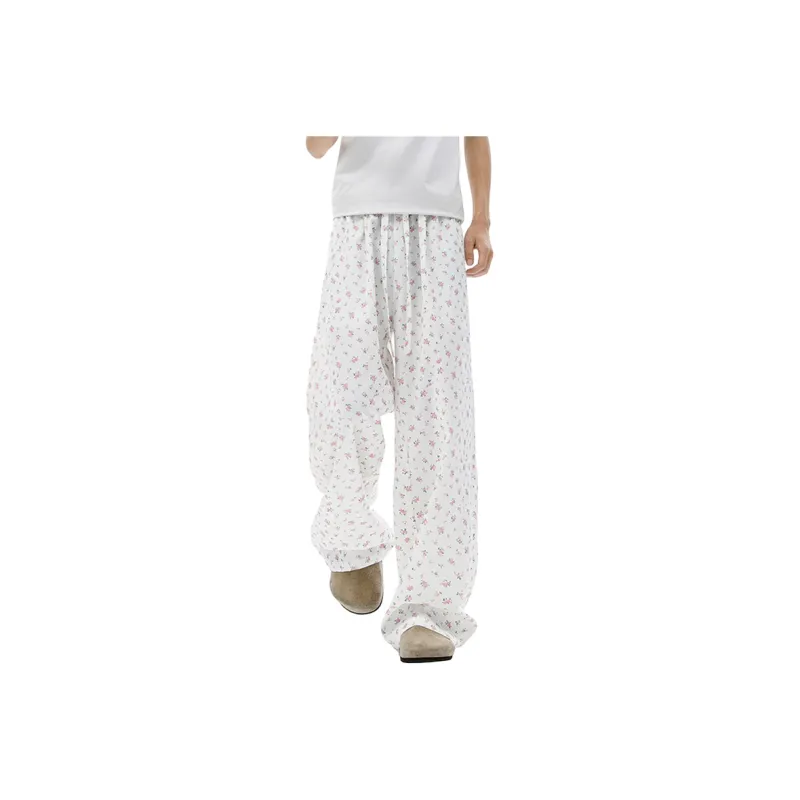 T IRA Casual Pants Unisex White-0