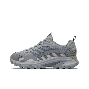 Snow Peak x MERRELL MOAB SPEED 2 Anti Slip Wear Resistant Low Top Hiking Shoes Unisex Gray
