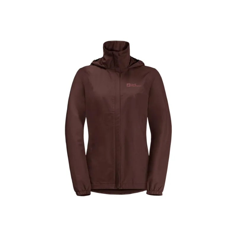 Jack Wolfskin Water Resistant Windbreaker Jacket Women's Europe Version-1