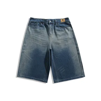 Love Monster Denim Shorts Unisex