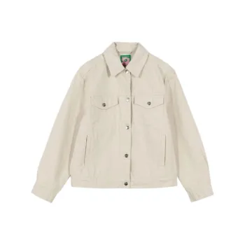 Marimekko Denim Jacket Women's Beige