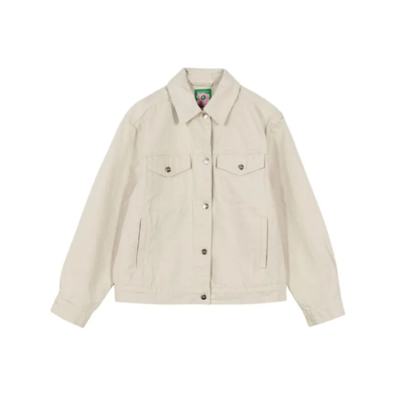 Marimekko Denim Jacket Women's Beige-0