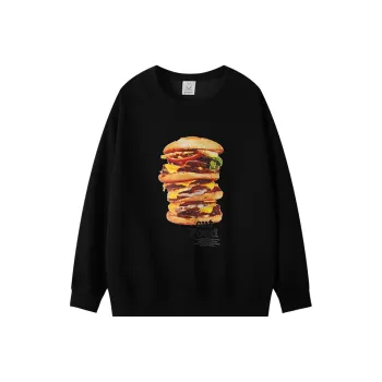 ZHONGBANGJICHU Sweatshirt Unisex Black