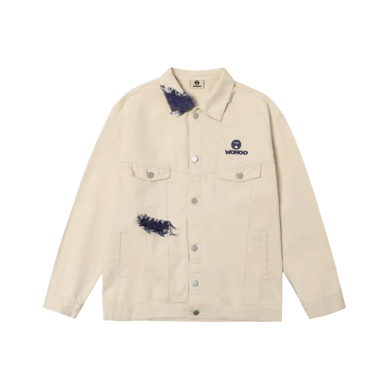 WOHOO Denim Jackets Unisex-2