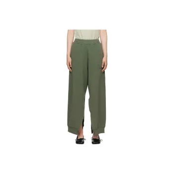 MM6 Maison Margiela Casual Pants Women's Green