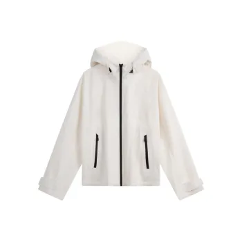 CALVIN KLEIN Cropped Coat Women's Cow Ivory