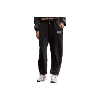 NASTY GAL Active Society Cuffed Jogger Casual Pants Women's Charcoal Gray