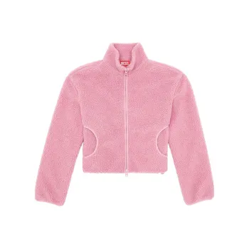 DIESEL Velvet Jackets Women's Pink