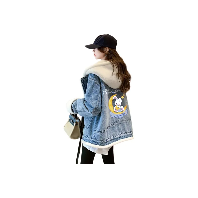 JEANSWEST Denim Jackets Women's-2