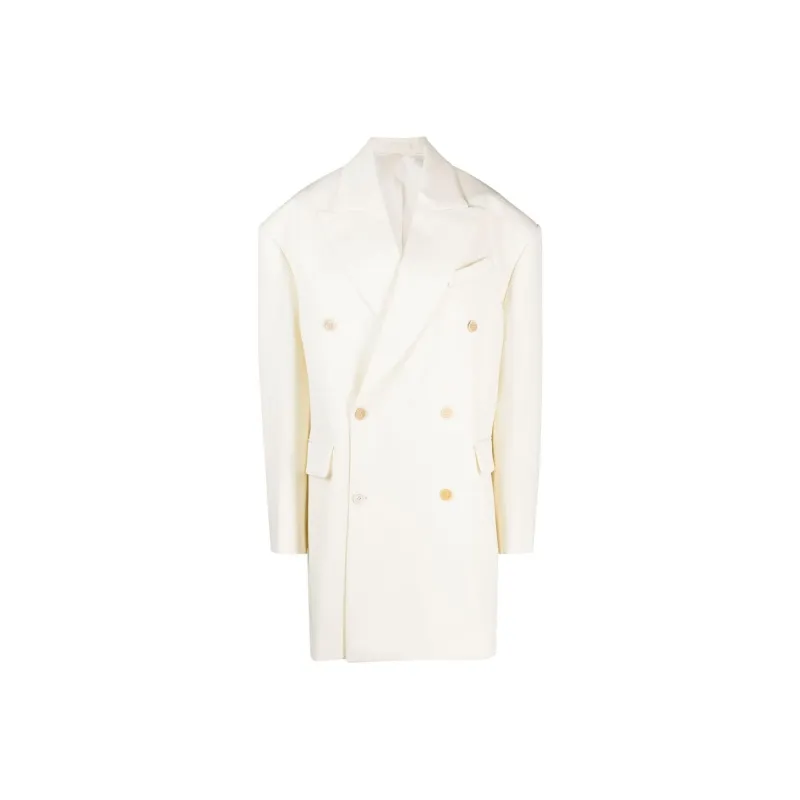 WARDROBE.NYC Double breasted Wool Coat-0