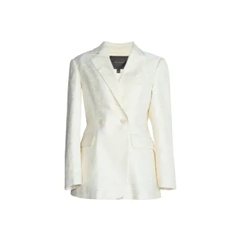 ROEYSHOUSE Business Suit Women's Beige Yellow