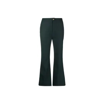 NANUSHKA Kyma Cropped Kick flare Trousers