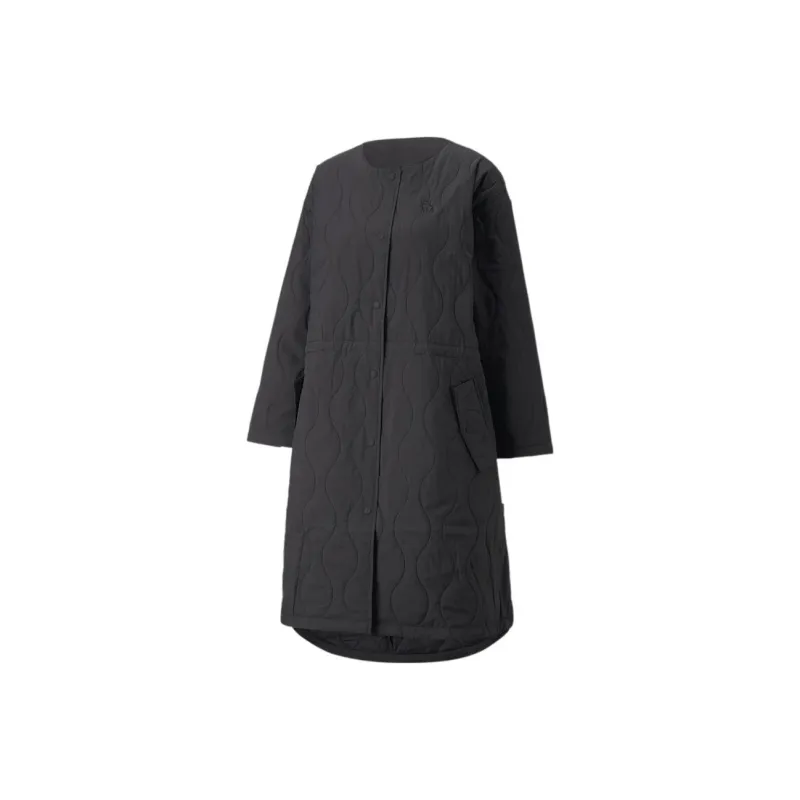 PUMA X Vogue Puffer Jackets Women's Black-0