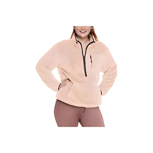 VICTORIA'S SECRET Velvet-feel Coat Women's Champagne