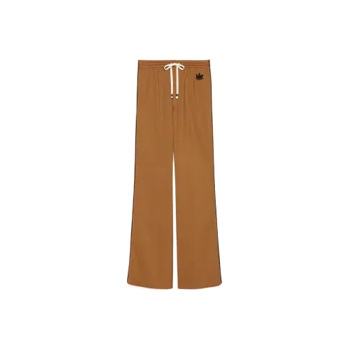GUCCI Adidas X Baby gucci Co branded Series SS23 Casual Pants Women's Camel