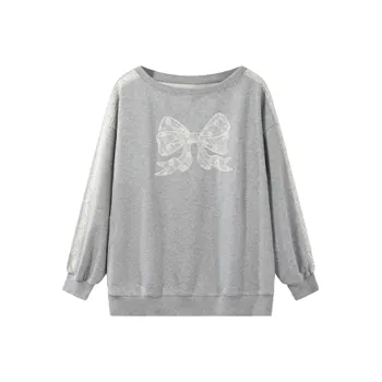 PAZZO Asymmetrical Shoulder Sweatshirt Women's