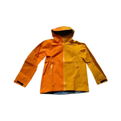 Arcteryx Windbreaker Jacket Women's Flame Yellow/Amber Orange/Blaze/Amber Ale