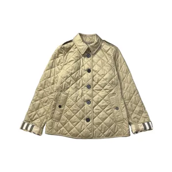 Burberry Puffer Jacket Women's Khaki