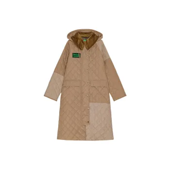 GANNI x BARBOUR FW23 Coats Women's Brown