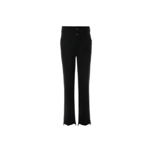 LOFT SHINE Casual Pants Women's Black