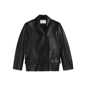 SportMa Leather Jacket Women's Black