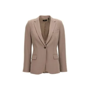 THEORY Admiral Crepe Staple Blazer
