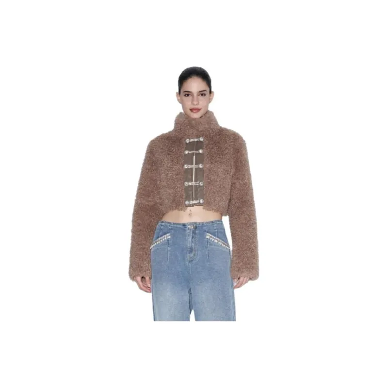 Bebe Velvet Jackets Women's-1