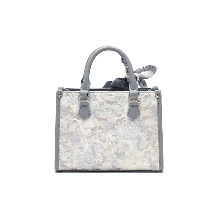 BETTINA VIVIAN PU One Shoulder Handbag Regular Women's Star Moon Gray-3