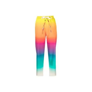 Mira Mikati Embroidered Double-waistband Jogger