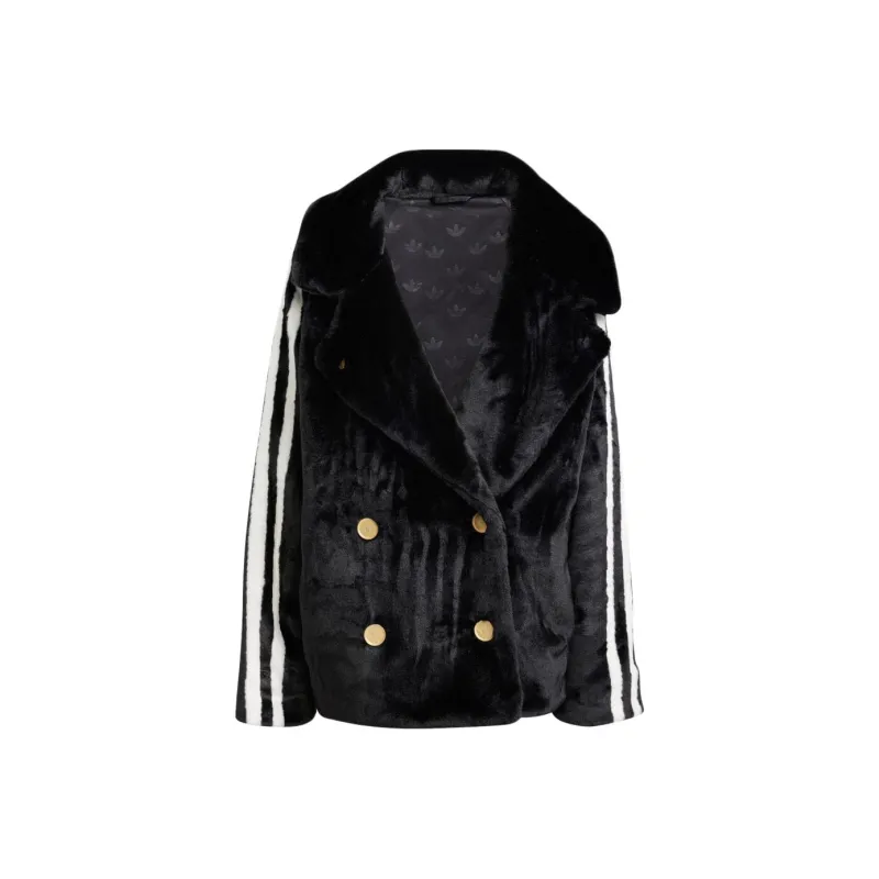 Adidas Originals Coats Women's Black-0