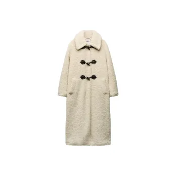 ZARA Coats Women's White