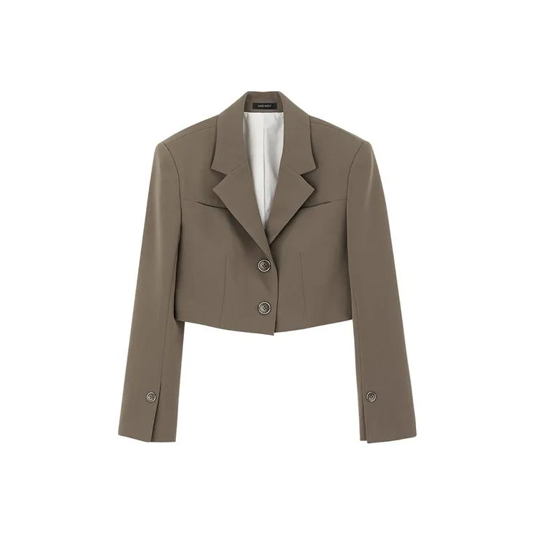 NINE WEST Business Suit Women's Coffee-0